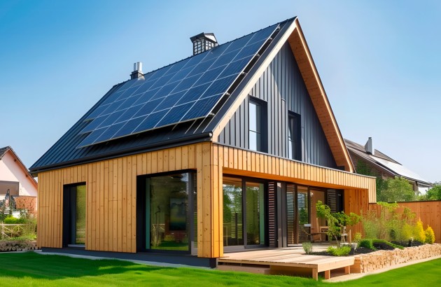 Construction maison passive bioclimatique. Maitre d’œuvre Nord Pas-de-Calais