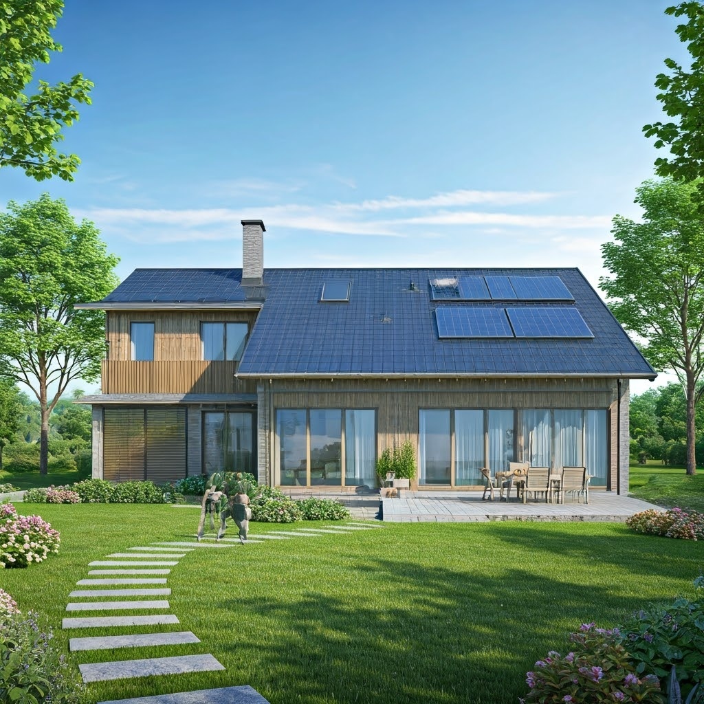 Construction Maison passive bioclimatique