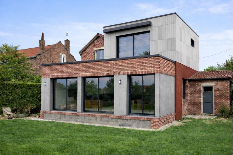 Extension et surélévation de maison – Maître d’œuvre à Arras, Lens, Douai, Béthune