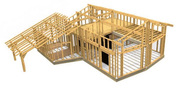 Construction maison ossature bois. Maitre d’œuvre