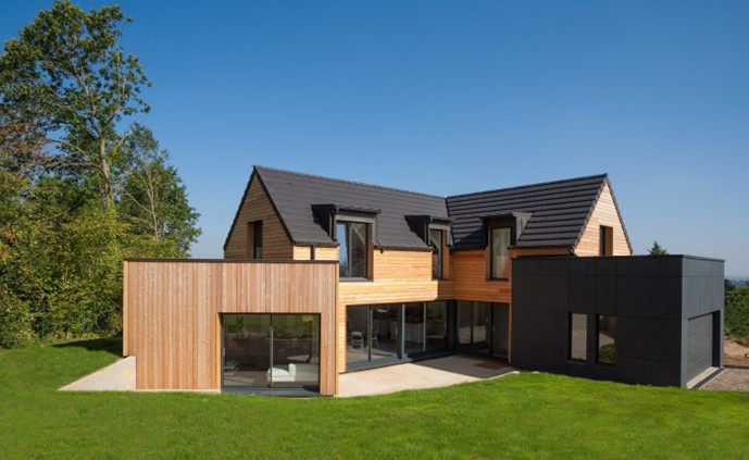 Construction maison passive bioclimatique projet. Maitre d’œuvre à Arras