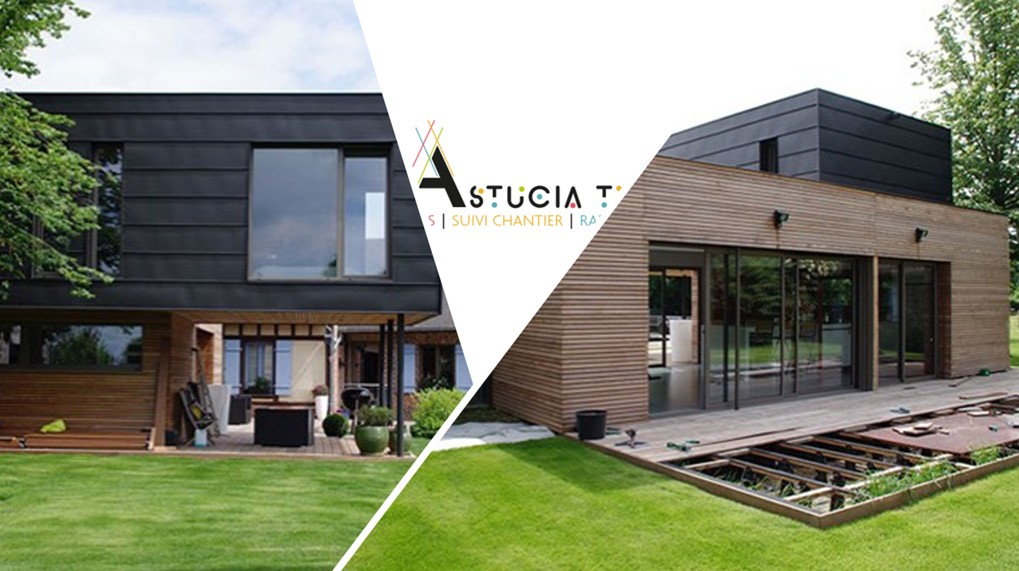 Extension maison entre Arras et Lens. Maitre d’œuvre à Douai et Béthune