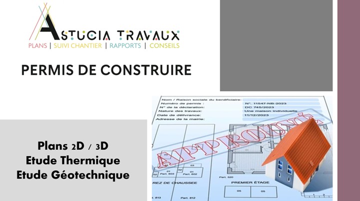 Permis de construire et études. Maitre d’œuvre à Arras, Lens, Douai et Lille