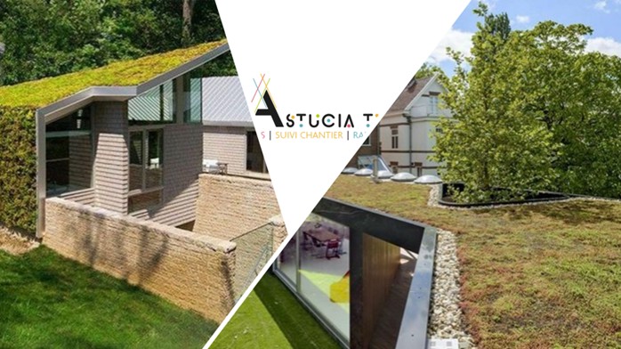 Toiture et murs végétalisées. Maitre d'oeuvre à Arras, Lens, Douai - Cambrai