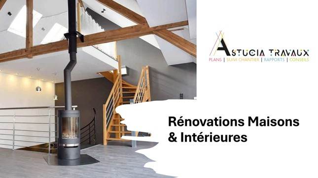 Rénovation maison & bâtiment. Maitre d'œuvre Arras, Lens, Béthune, Douai