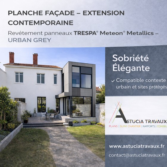 Rénovation et extension architecturale assurer par votre Maître d’œuvre à Arras et Lens - Douai