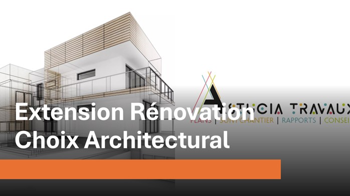 Rénovation Extension Choix matériaux & Architecturale. Maitre d'œuvre Arras Lens Douai