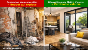 Maître d’œuvre rénovation de maison et bâtiment tertiaire à Arras, Lens, Béthune et Douai - Cambrai