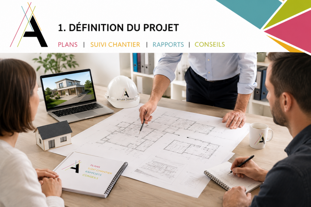 Maître d’œuvre, Définition de projet. Pour une construction ou rénovation à Arras, Lens, Douai & Wimereux