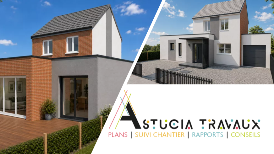Réalisation de l’extension et de la rénovation d'une maison à Saint Amand les Eaux par Maitre d’œuvre présent en Nord Pas-de-Calais