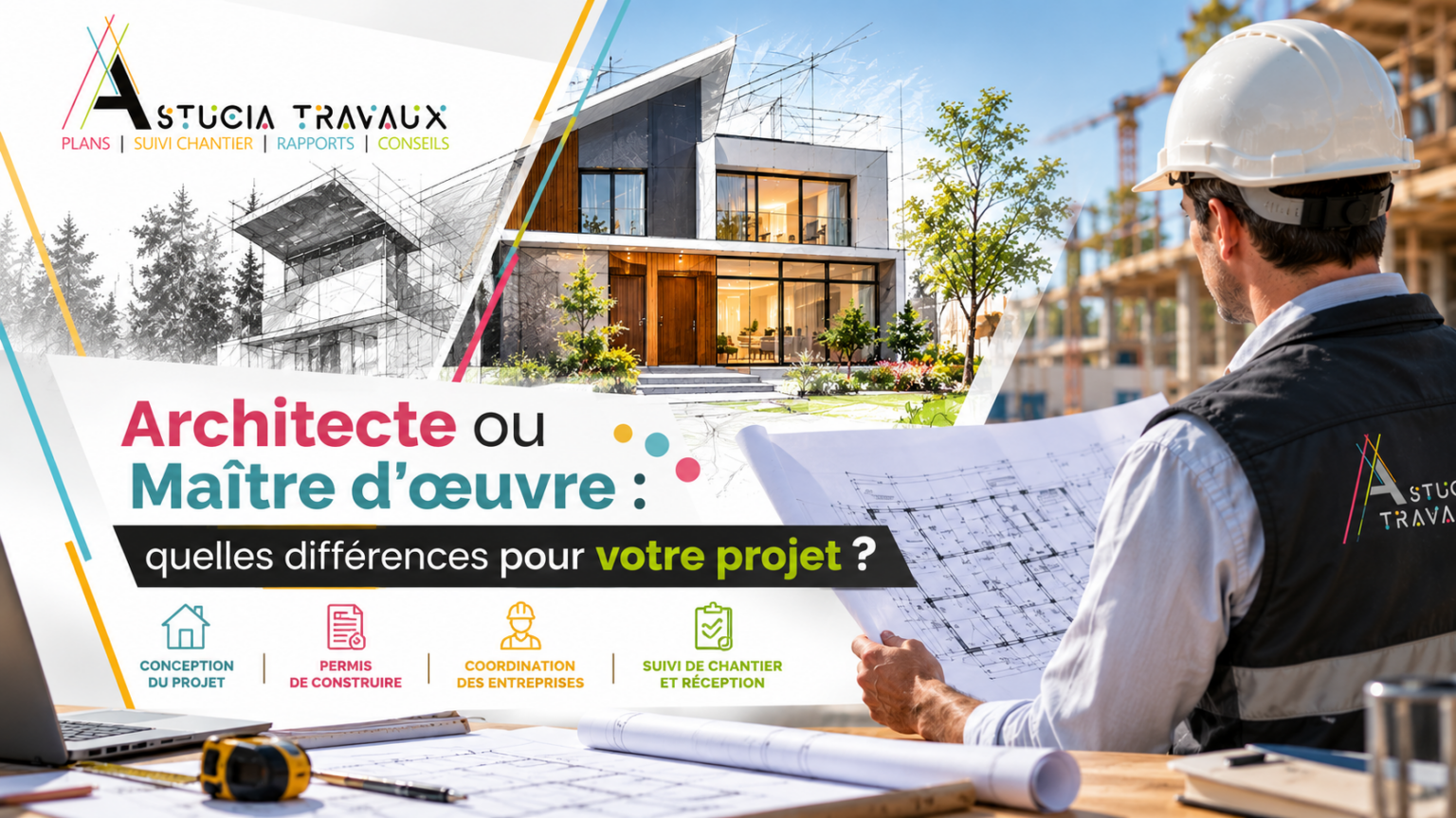 Architecte ou Maître d’œuvre : quelles différences pour votre projet en Nord Pas de Calais