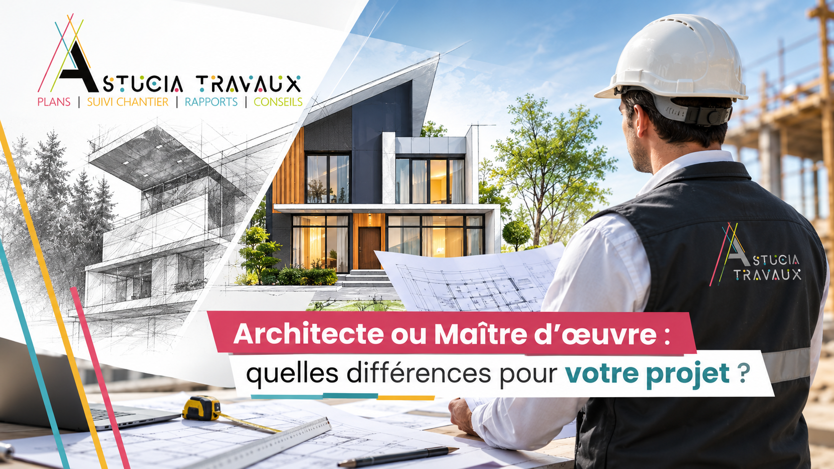 Architecte ou Maître d’œuvre : quelles différences pour votre projet à Arras, Lens, Béthune et Douai - Cambrai