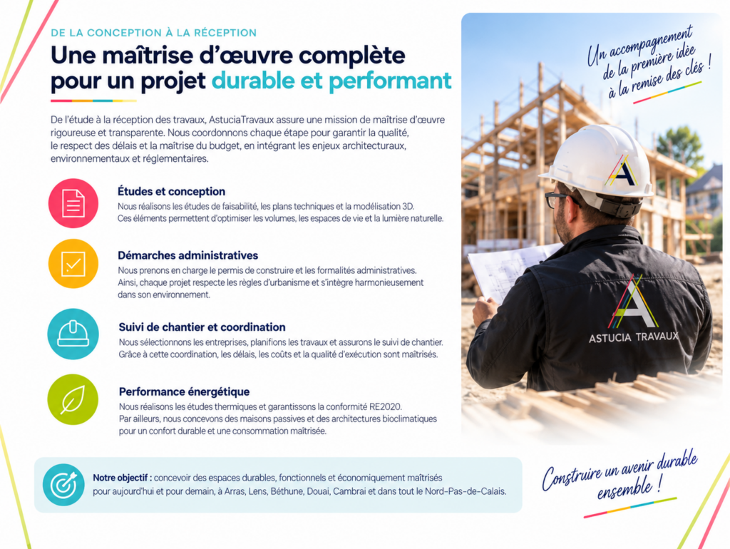 Construction, rénovation, extension et agrandissement à Arras, Lens, Béthune et Douai - Cambrai